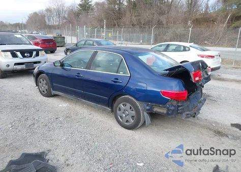 2005 Honda Accord 2.4 Lx из США, поврежденный, VIN 1HGCM56485A154323